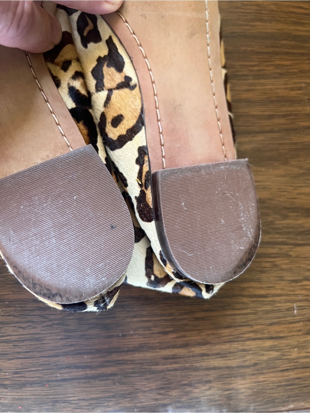 Sam Edelman Alvin Leopard Print Calf Hair Loafers Flats Womens Size 8 - Picture 12 of 12